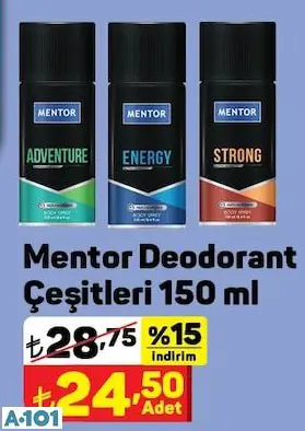 MENTOR DEODORANT MENTOR DEODORANT